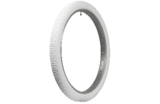 Moto pneu Coker Button White 24x2,25   2PR TT FALC